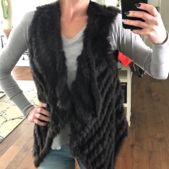 dolce cabo fur vest